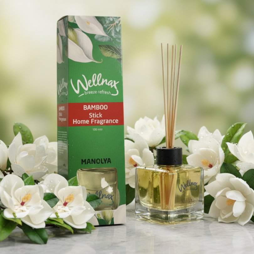Ароматический диффузор Wellnax Breeze Refresh — Manolya (Магнолия), 100 мл